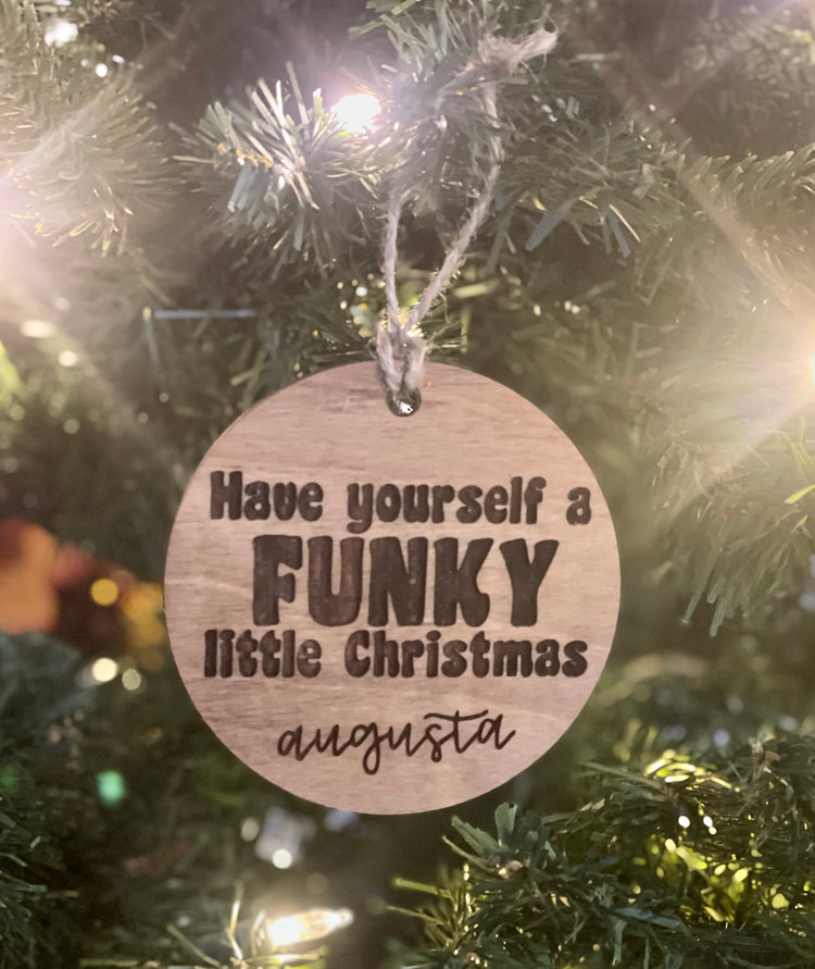 Funky Little Christmas Augusta Ornament