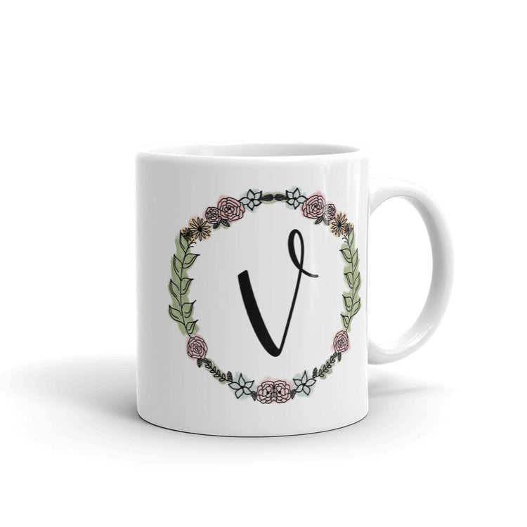 Monogram Mug - V