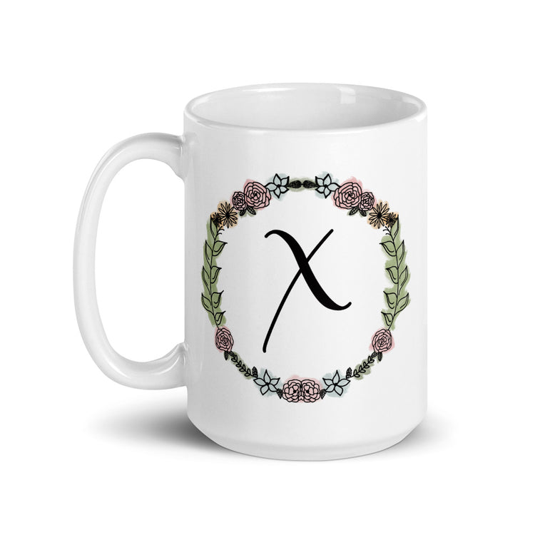 Monogram Mug - X
