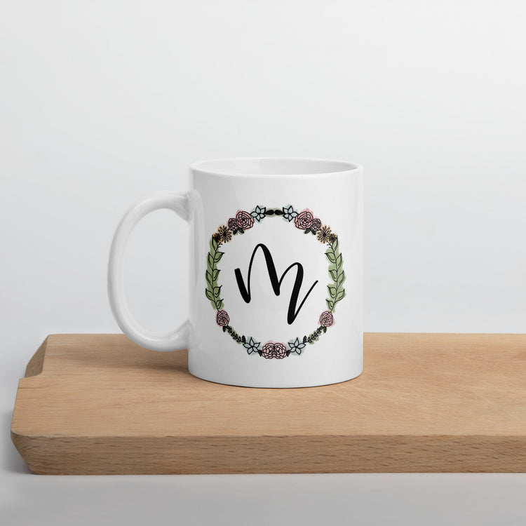Monogram Mug - M